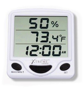 Hygro-Thermometer & Uhr